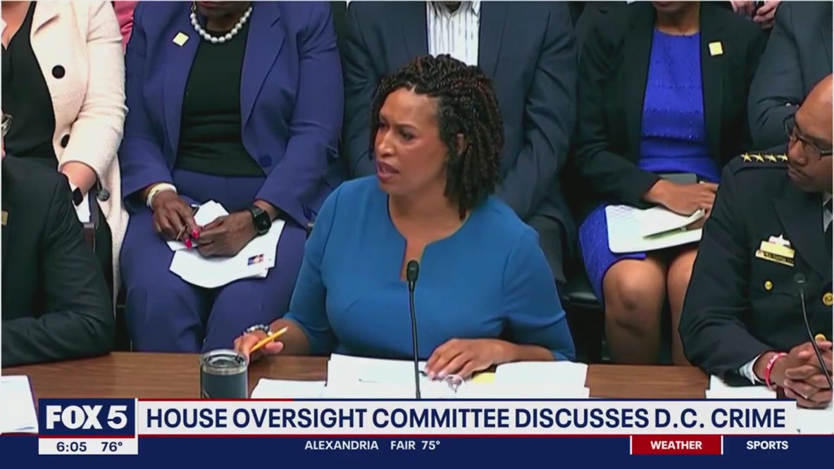 DC Mayor Bowser testifies at House Oversight Committee hearing